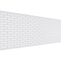 Ekena Millwork Set of Four Panels for 94 1/2"W x 36 1/4"H Subway Brick Fretwork Wainscot Wall Paneling WPKP18X01X47SBK